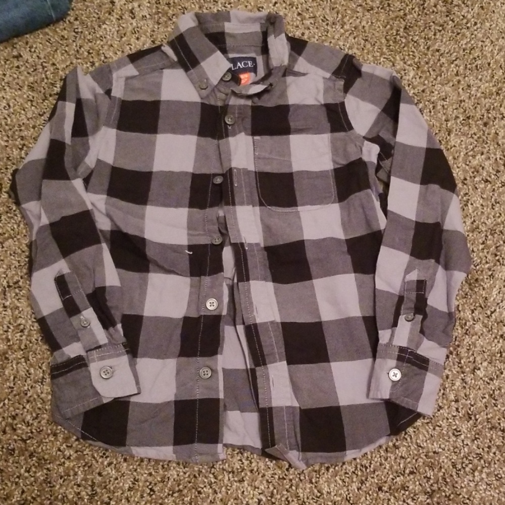 Boys plaid shirt